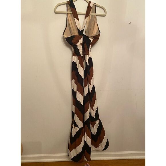 Anthropologie-Plenty by Tracy Reese Printed Halter Maxi Dress - Picture 8 of 10